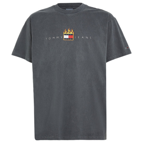 Tommy Hilfiger Ανδρική κοντομάνικη μπλούζα Linear Fire Flag Tee